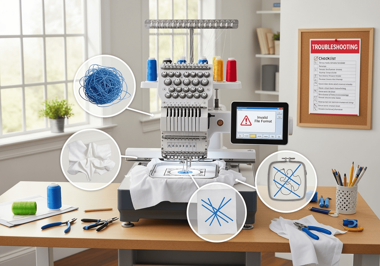 Troubleshooting Embroidery Fails